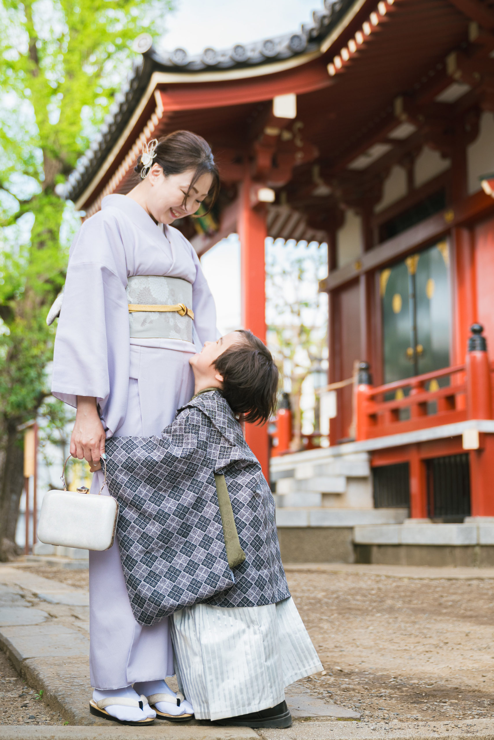 七五三着付けサンプル
