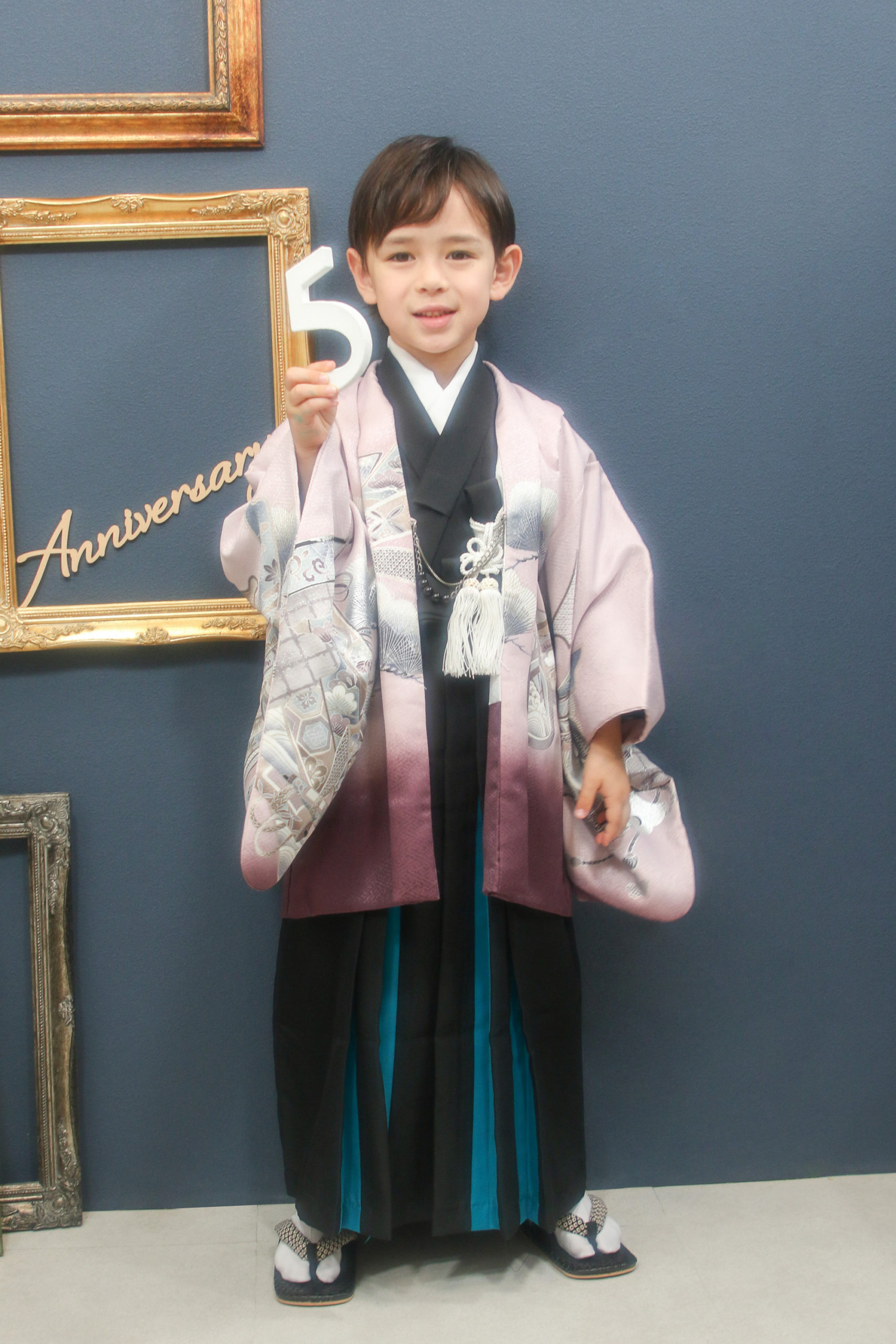 七五三着付けサンプル