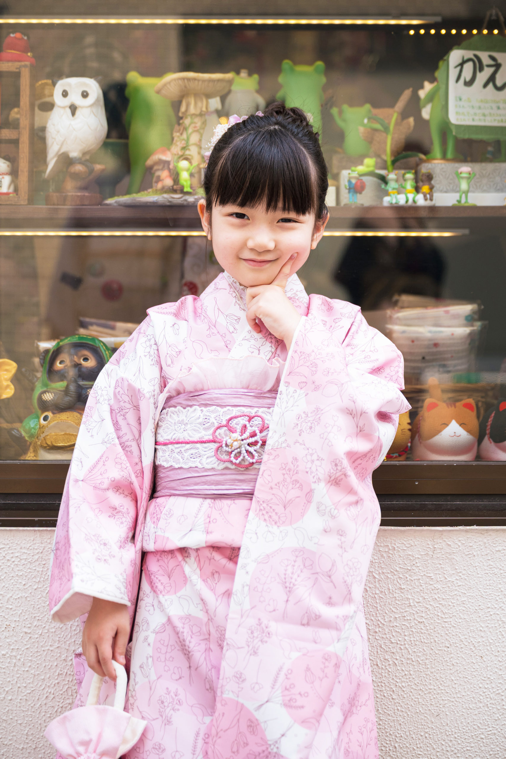 七五三着付けサンプル