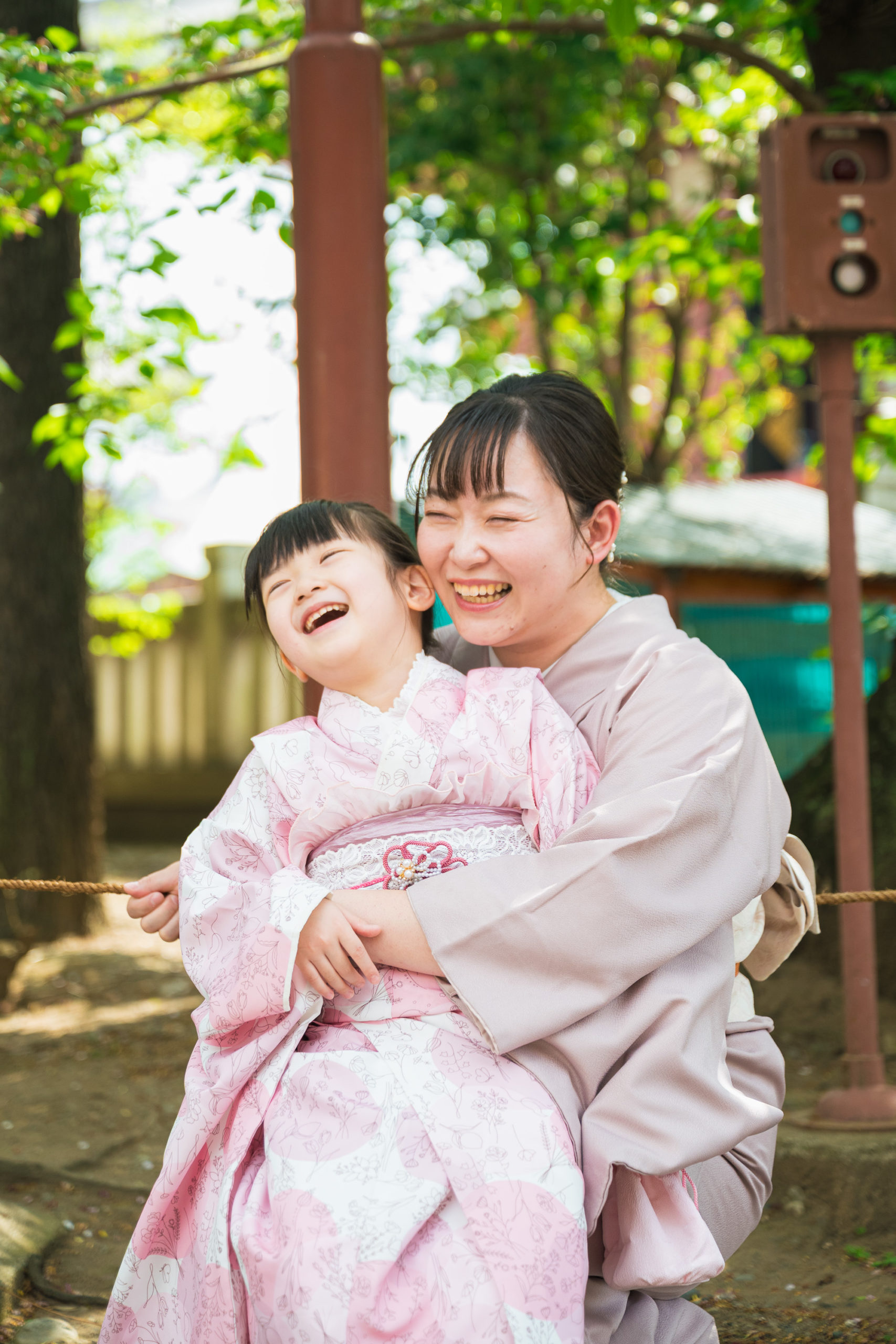 七五三着付けサンプル