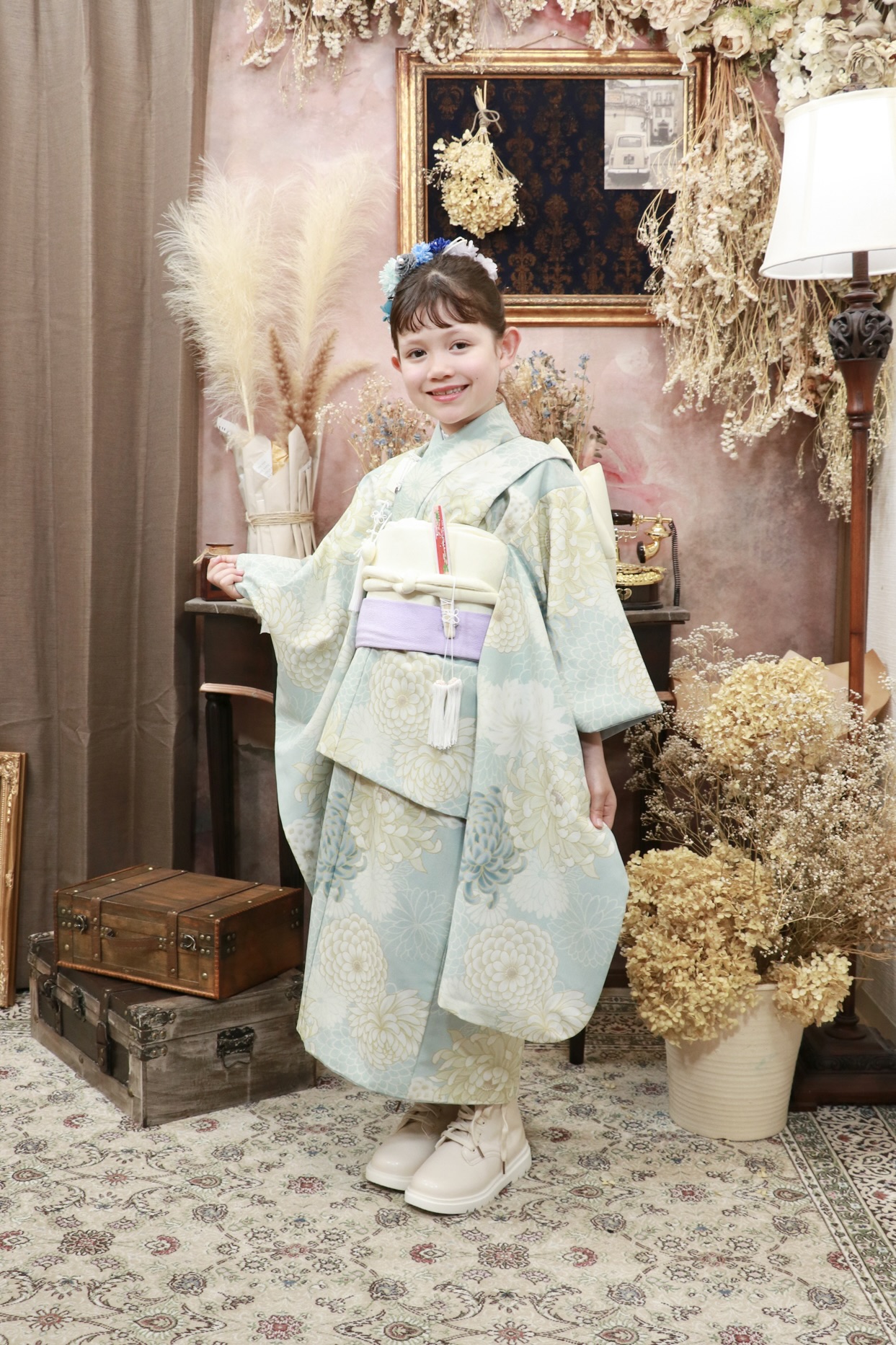 七五三着付けサンプル