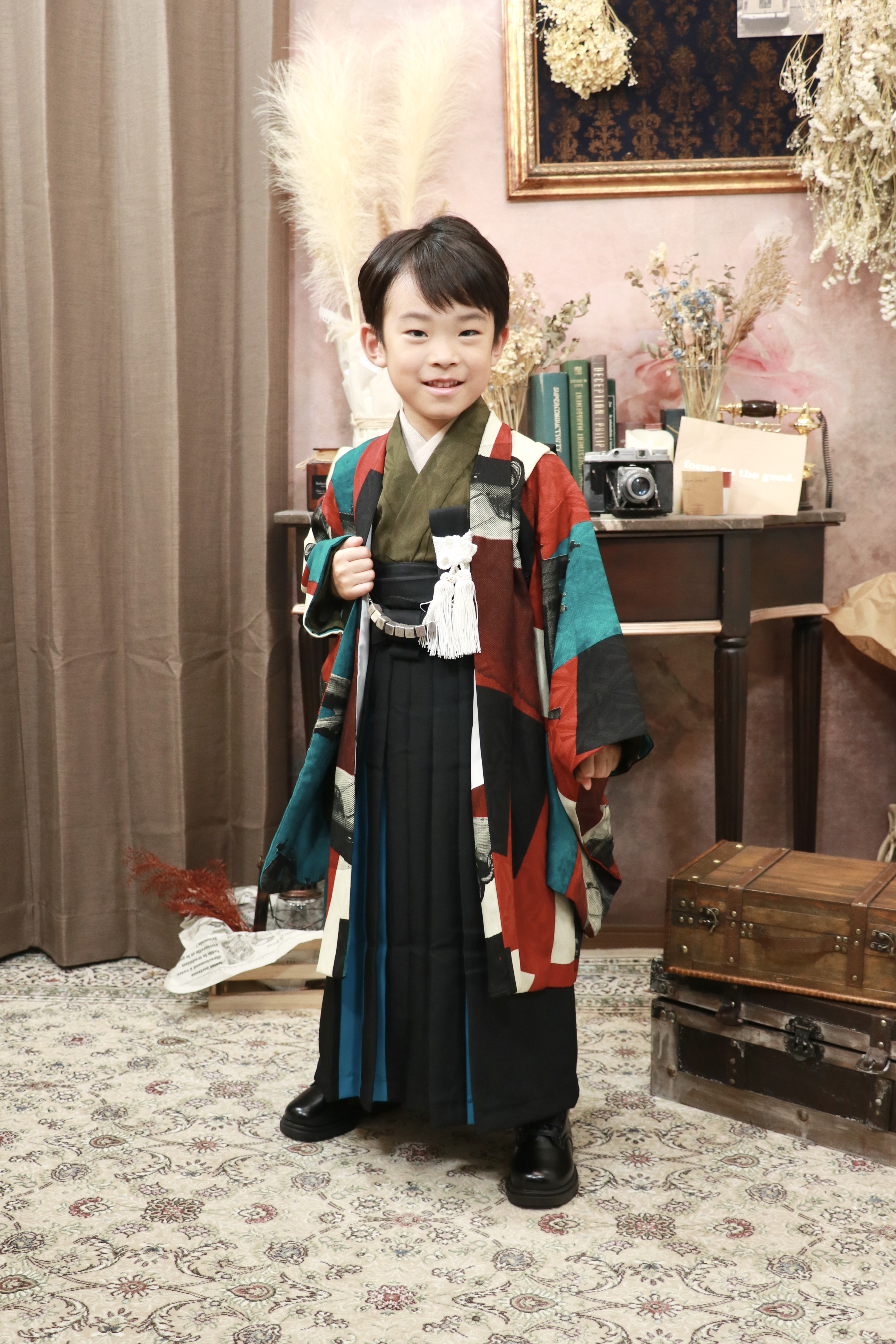 七五三着付けサンプル