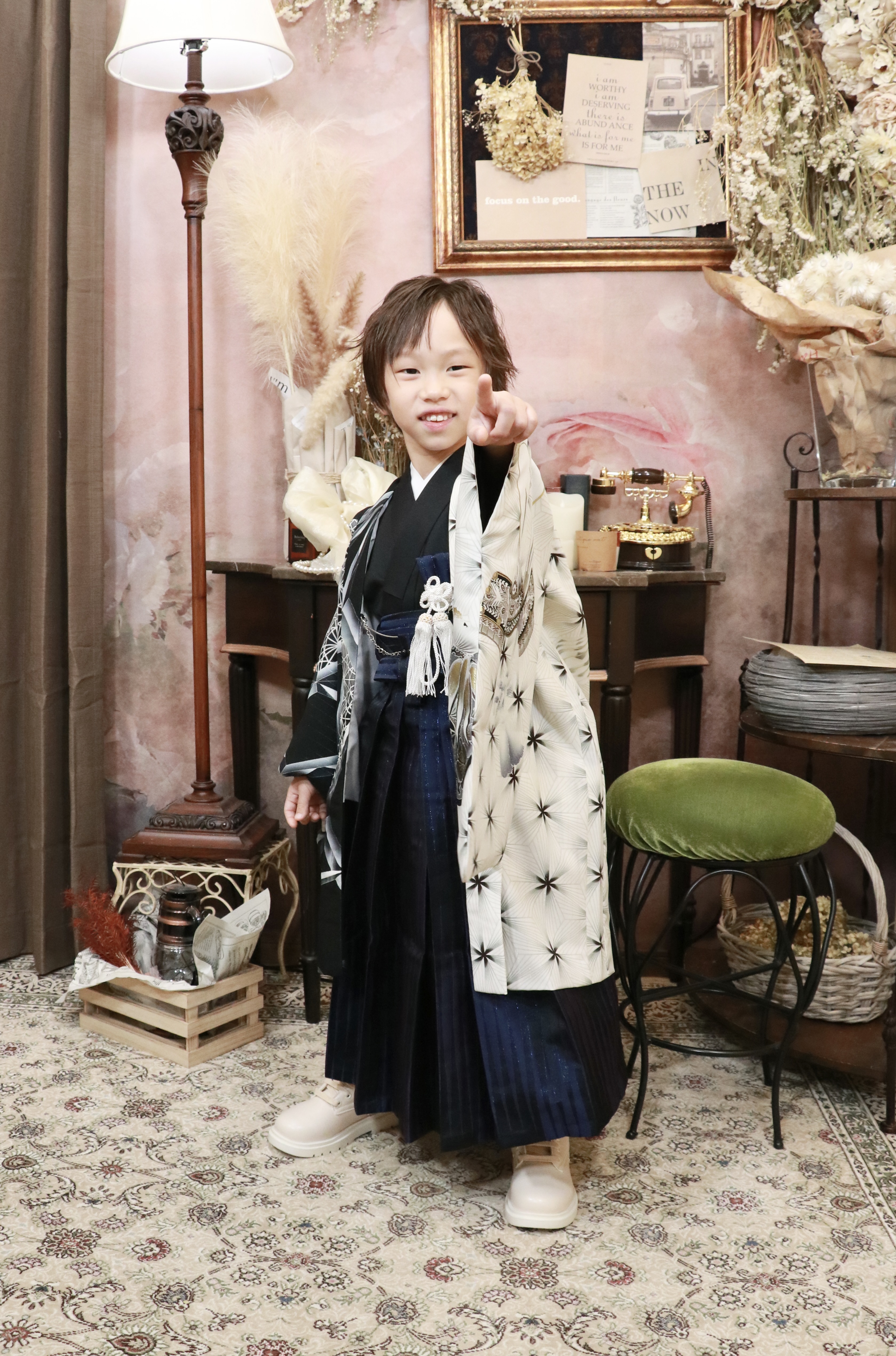 七五三着付けサンプル