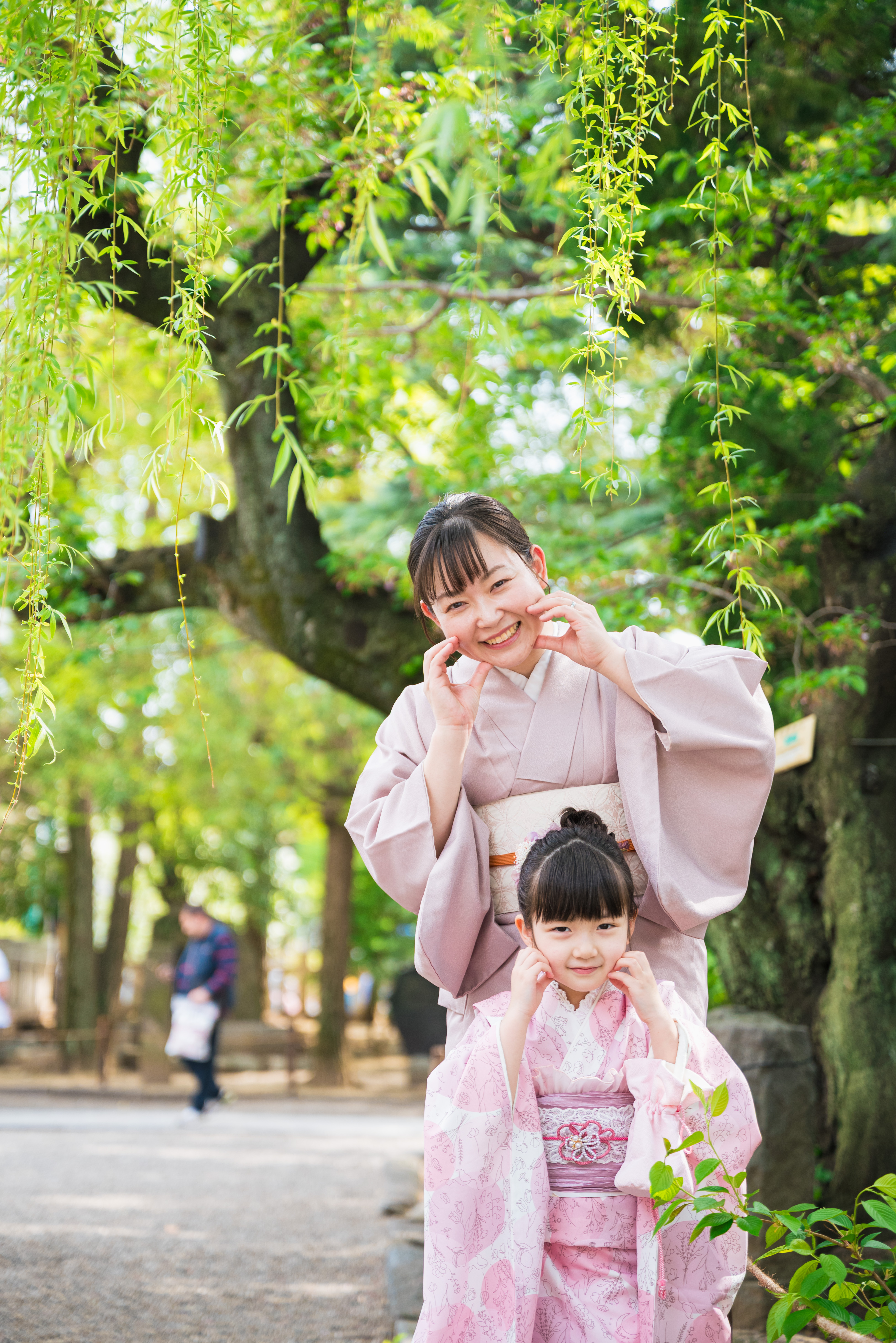 七五三着付けサンプル