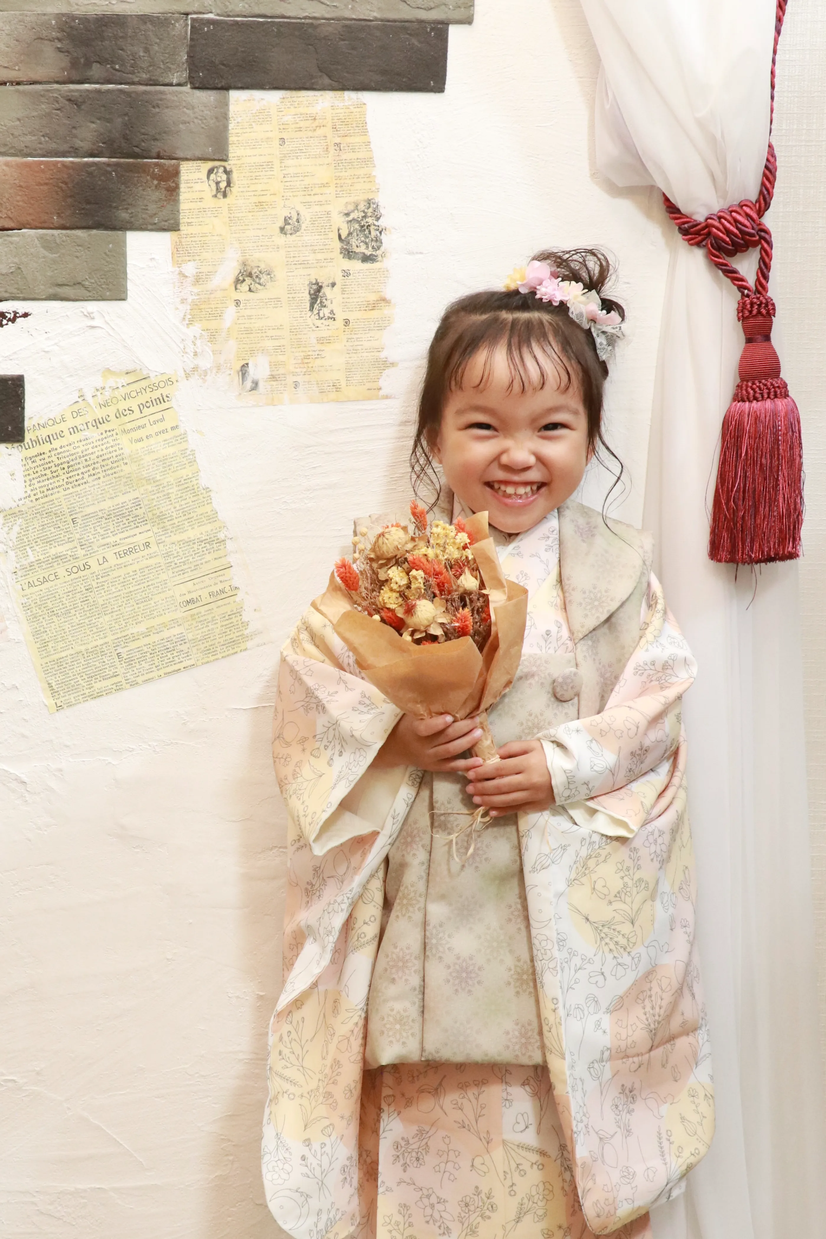 七五三着付けサンプル