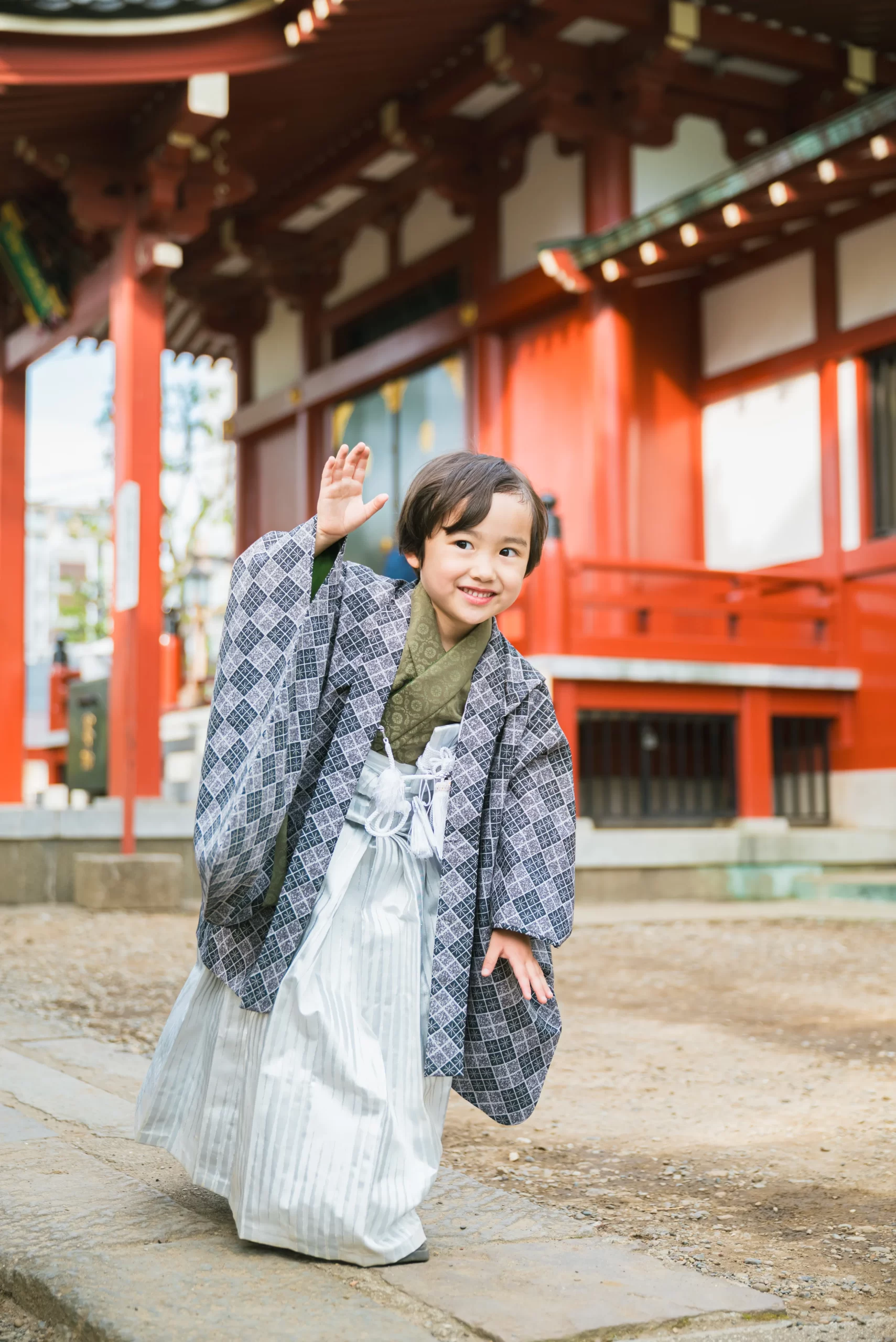 七五三着付けサンプル